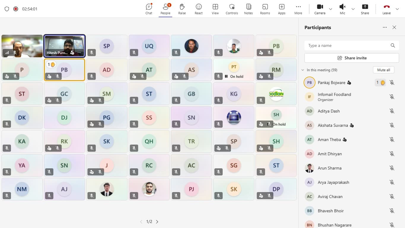 Advanced Excel live training session with 100+ corporate professionals